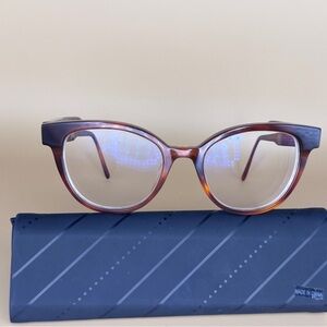 Women’s Brown Tortoise Shell Eyeglasses Made By Orgreen